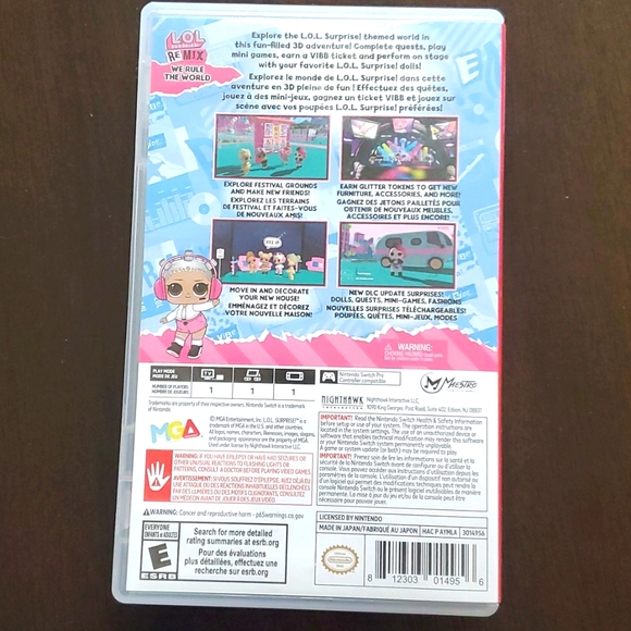 LOL Surprise Remix We Rule The World Nintendo Switch Game - Picture 2 of 4